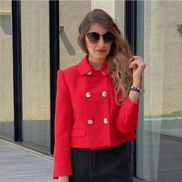 Zara Peter pan collar jacket - Picture 2 of 6